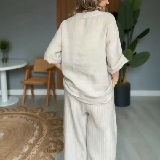 Capri™ | Elegant Linen Comfort Set